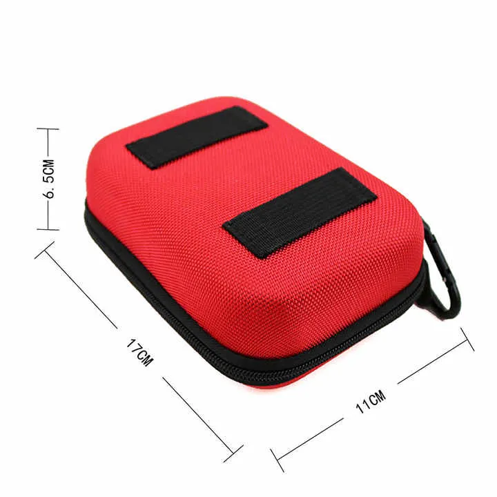حقيبة إسعافات أولية للدراجة النارية طراز . DIN13167 EVA Motorcycle First Aid Bag Emergency First