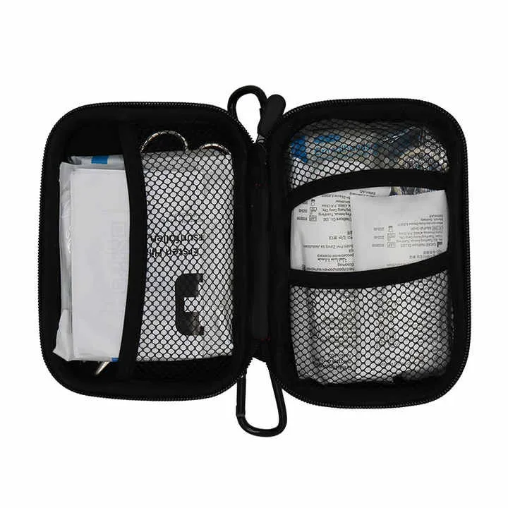 حقيبة إسعافات أولية للدراجة النارية طراز . DIN13167 EVA Motorcycle First Aid Bag Emergency First