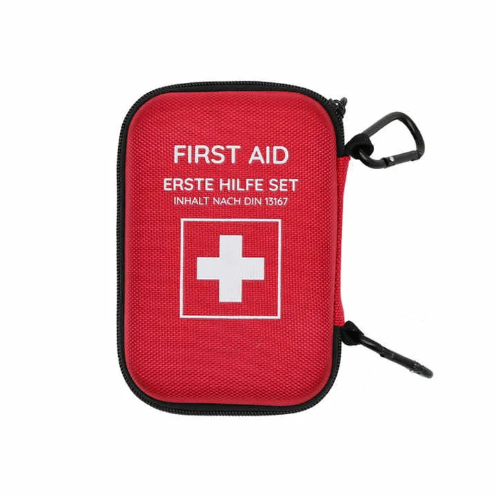حقيبة إسعافات أولية للدراجة النارية طراز . DIN13167 EVA Motorcycle First Aid Bag Emergency First