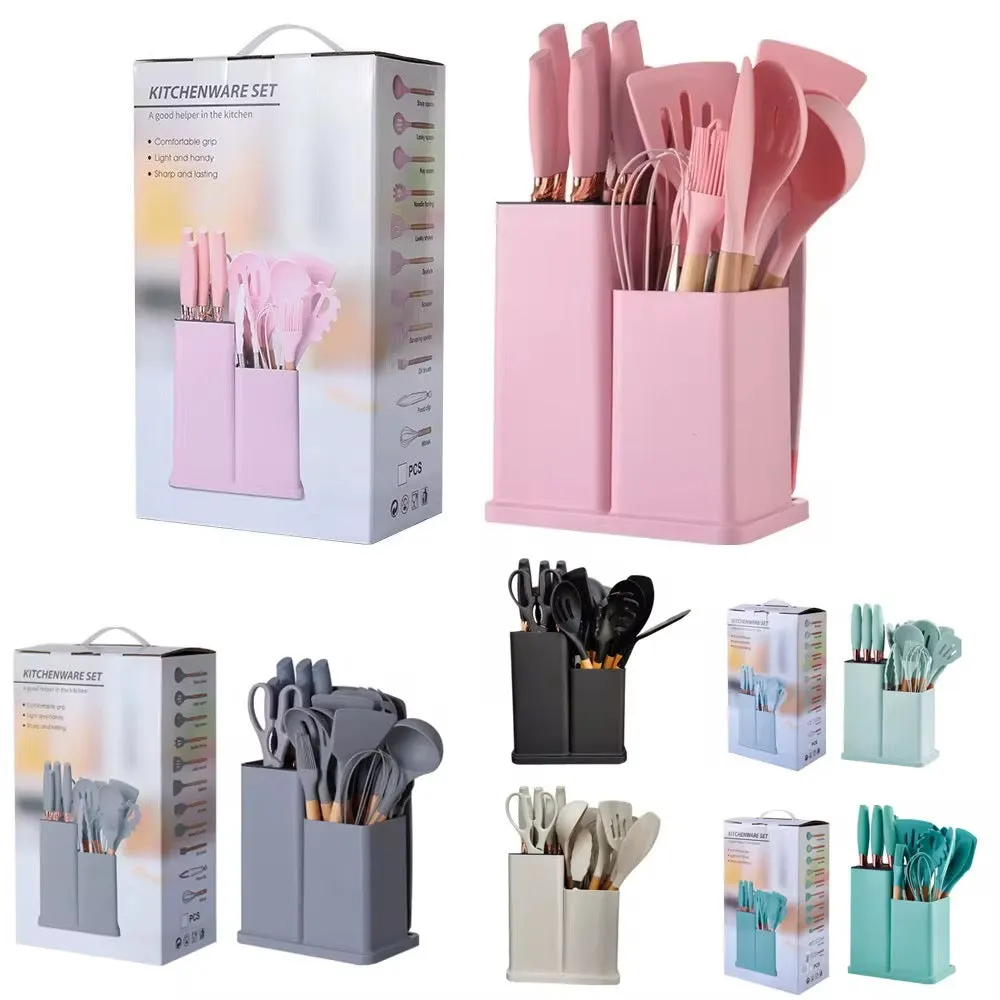 مجموعة اواني الطبخ من السيليكون - Silicone Cooking Utensil Set
