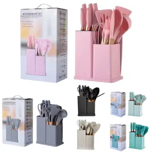 مجموعة اواني الطبخ من السيليكون - Silicone Cooking Utensil Set