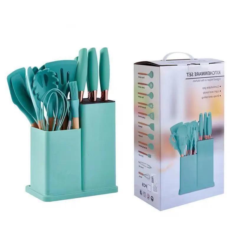 مجموعة اواني الطبخ من السيليكون - Silicone Cooking Utensil Set