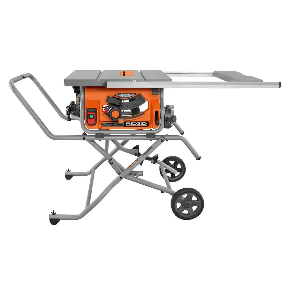 10 in. Pro Jobsite Table Saw with Stand and 16-Gauge 2-1/2 in. Straight Finish Nailer