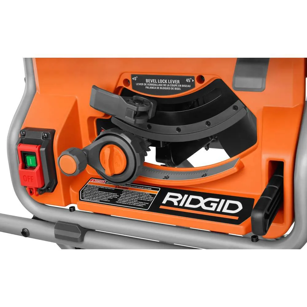 10 in. Pro Jobsite Table Saw with Stand and 16-Gauge 2-1/2 in. Straight Finish Nailer