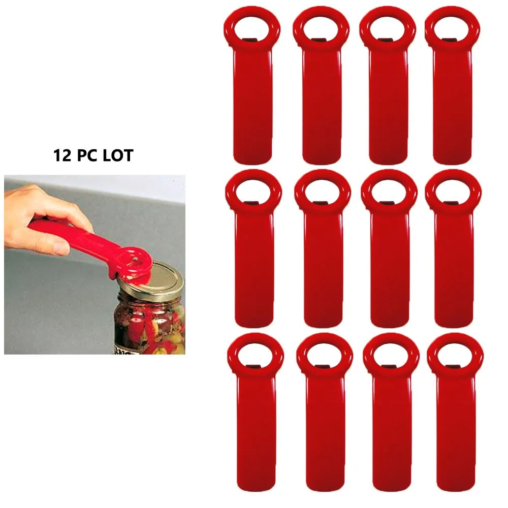 12 Jar Pop Opener Jarpop Jarkey Vacuum Rim Lid Lifter Top Stocking Stuffer Gift