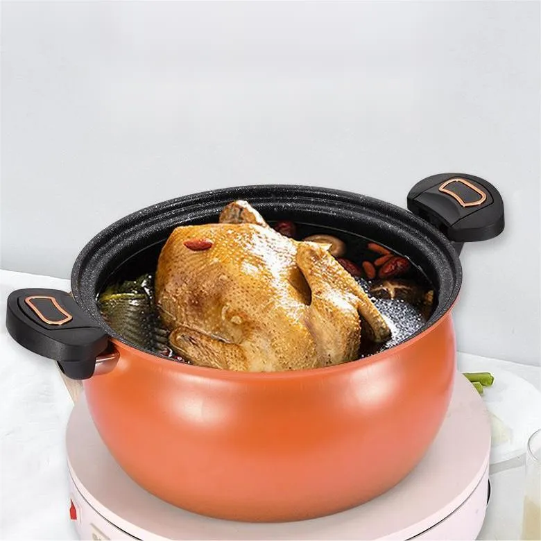 2025 HOT SALE -49% OFFLarge Capacity McRib Stone Micro-Pressure Cooker