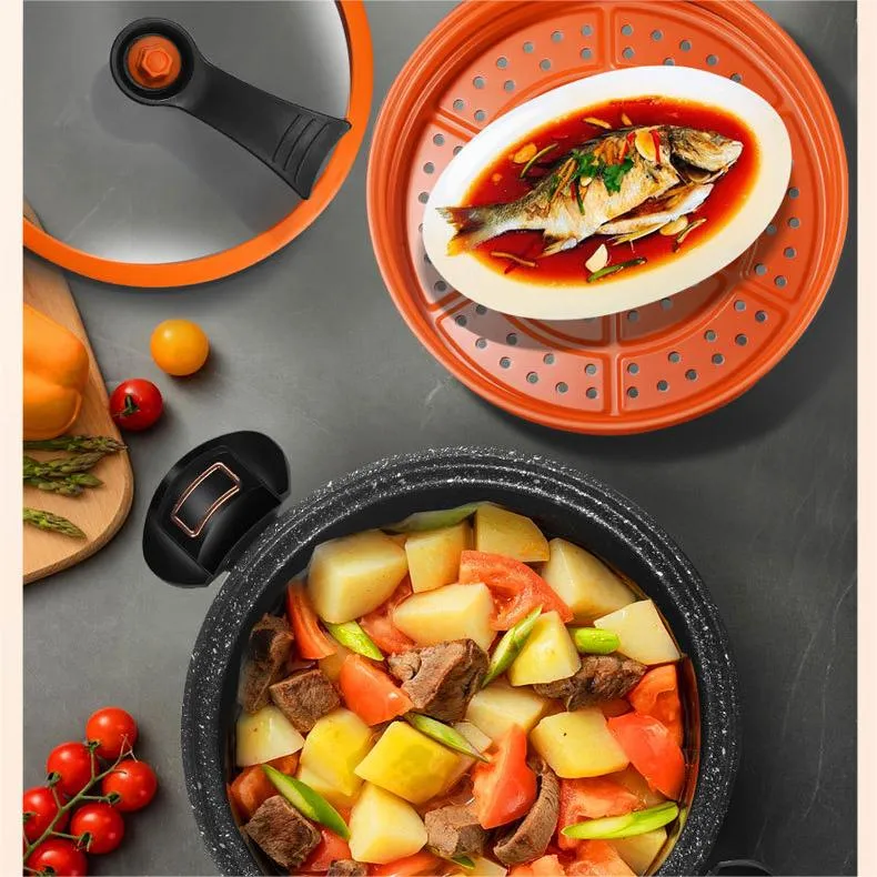 2025 HOT SALE -49% OFFLarge Capacity McRib Stone Micro-Pressure Cooker