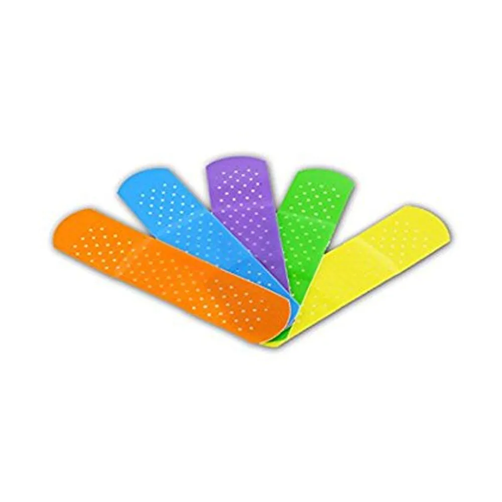 40 Bandages Adhesive Bands Flexible Strip Assorted Children First Aid Bands