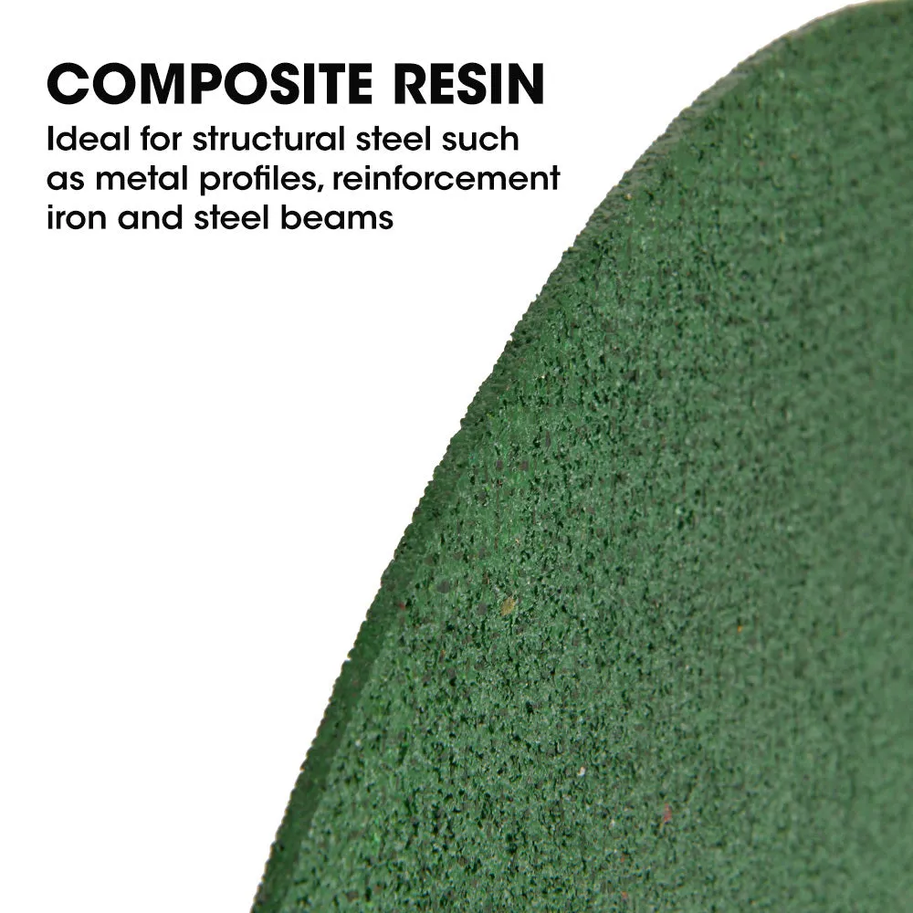 5x Baumr-AG 400mm Abrasive Composite Blades | for Metal Cut Off Saw