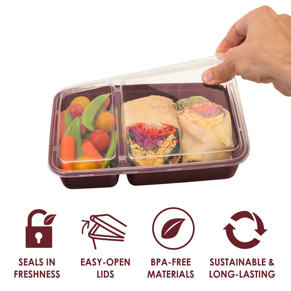 Bentgo Prep 2-Compartment Meal Prep Containers