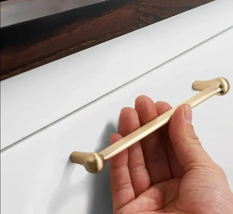 Brushed Gold Cabinet Handle for Kitchen Cupboards