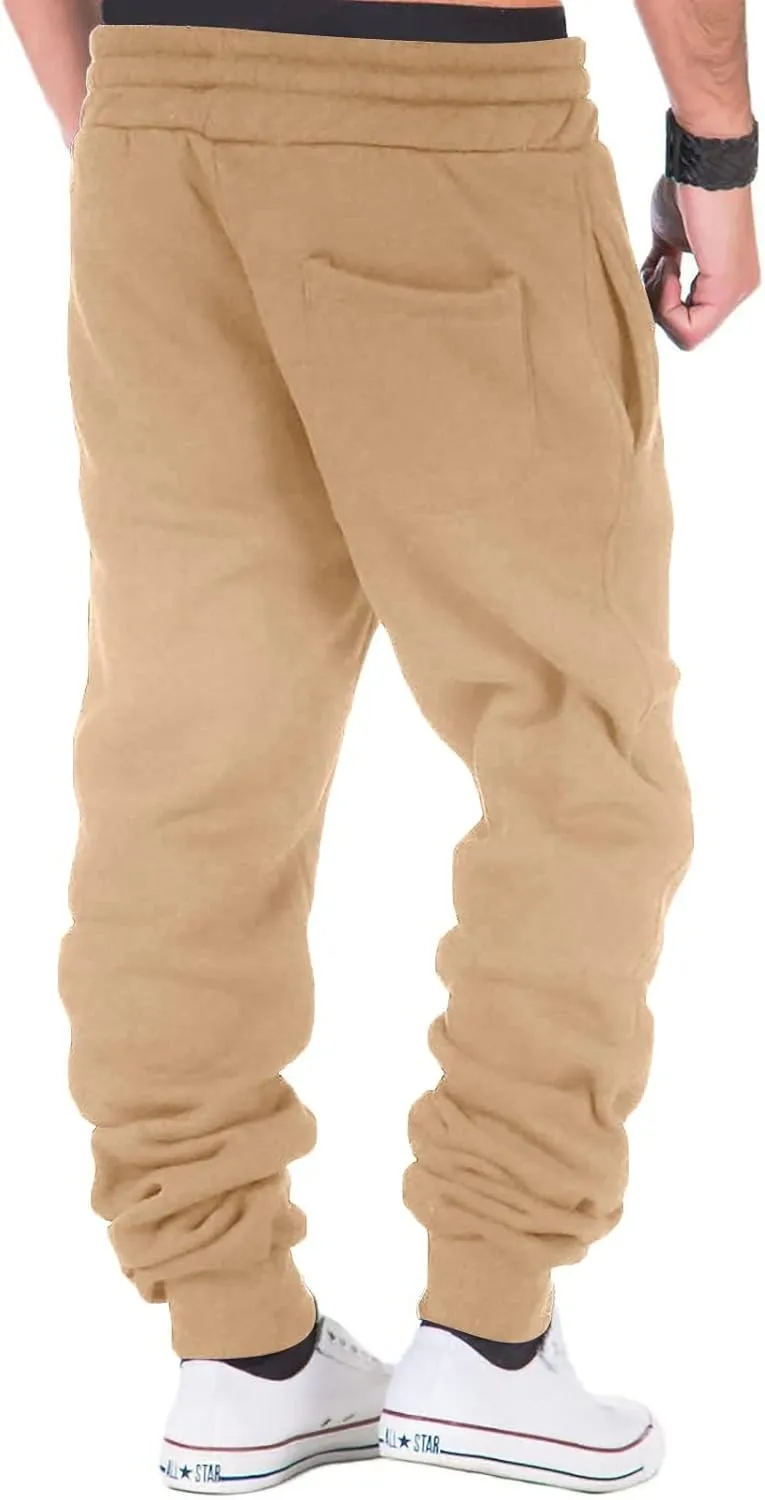 Cargo Pants Men Work Heavy Duty Lightweight Work Pants Elastic Waist Outdoor Apparel Workout Joggers Sweatpants Men