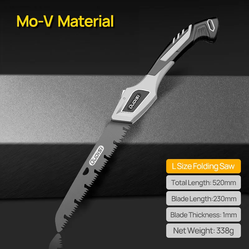 Compact Folding Hand Saw for Garden Pruning and Tree Trimming