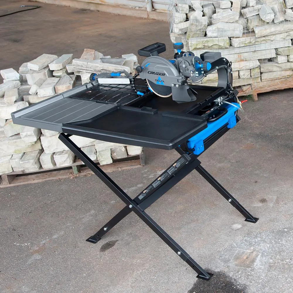 Delta Cruzer 10 in. Wet Tile Saw with Folding Portable Stand
