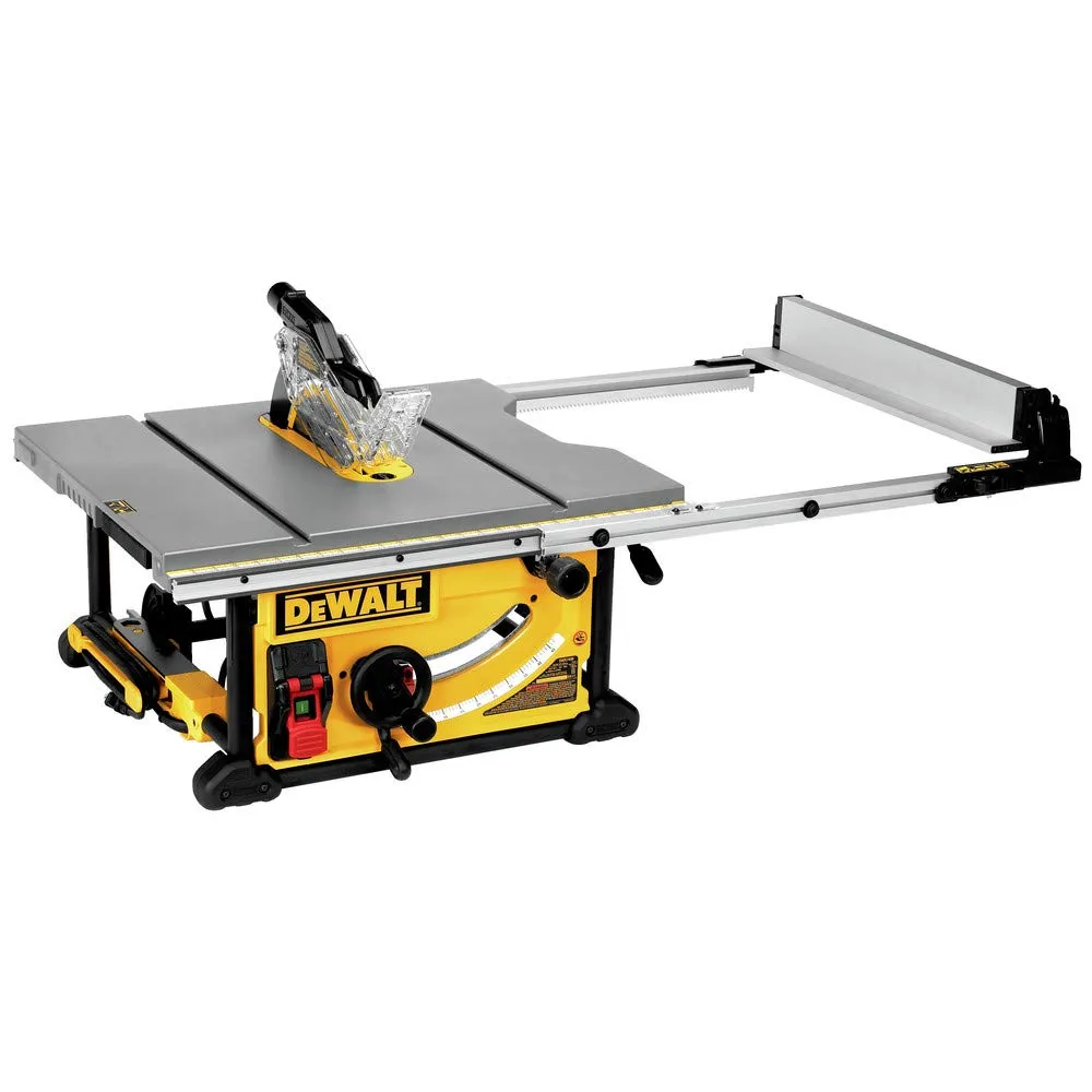 DEWALT 10-Inch Table Saw with Rolling Stand, 32-1/2-Inch Rip Capacity (DWE7491RS)