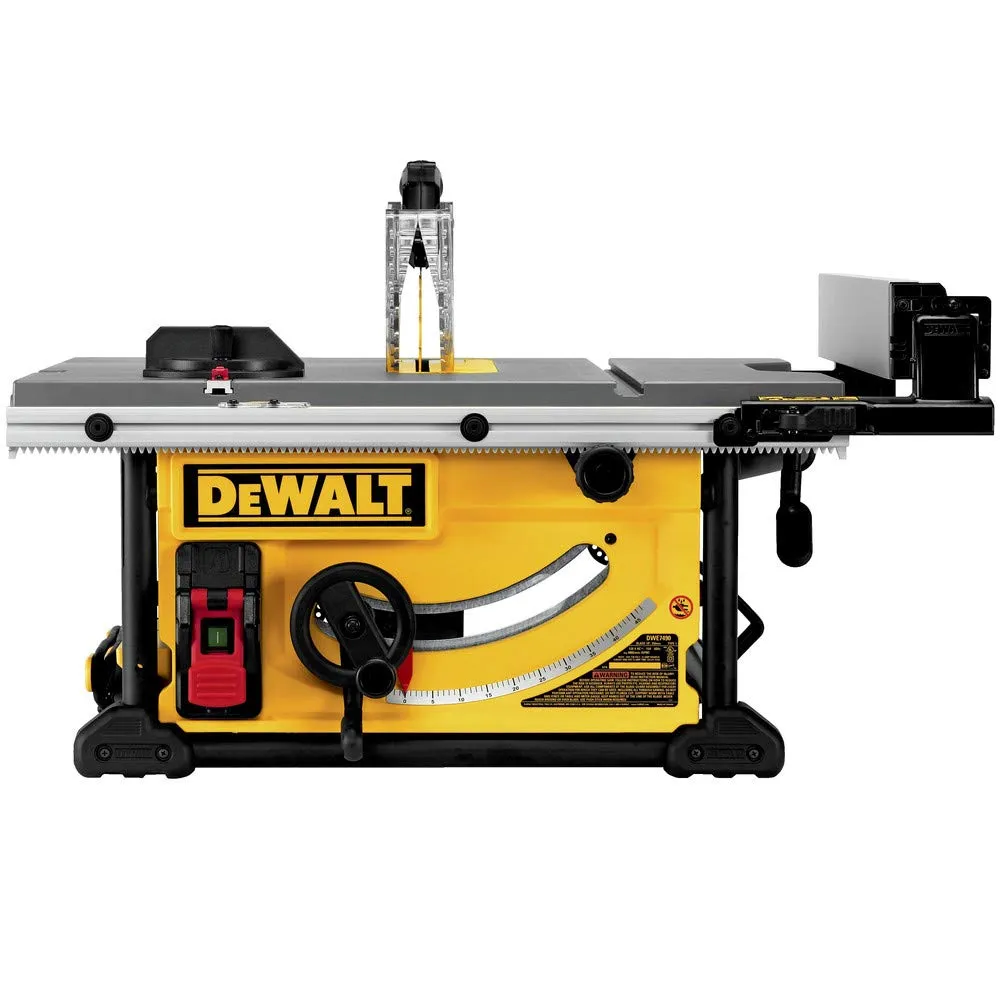 DEWALT 10-Inch Table Saw with Rolling Stand, 32-1/2-Inch Rip Capacity (DWE7491RS)
