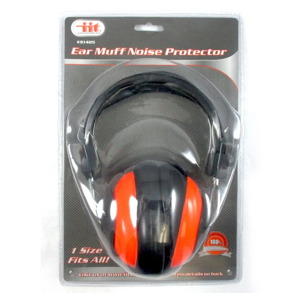 Ear Muff Noise Protector Hearing Protect Earmuffs Protection Reduction Safety