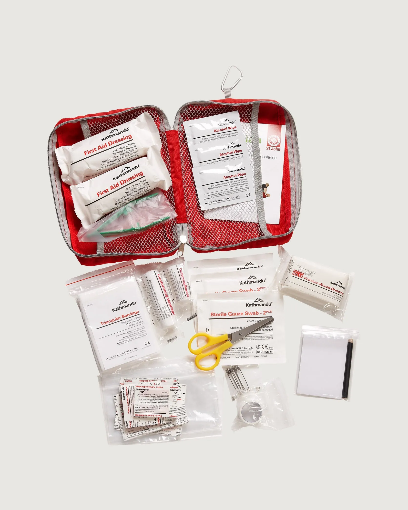 First Aid Kit - 1 Person - Red