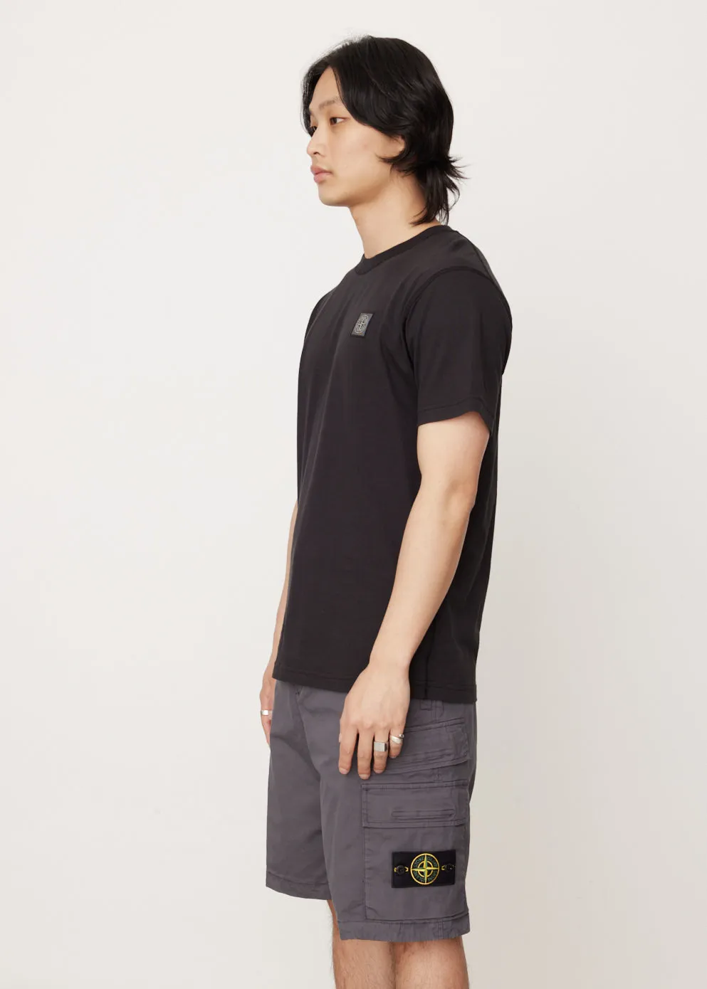 Garment Dyed Compass Short Sleeve T-Shirt
