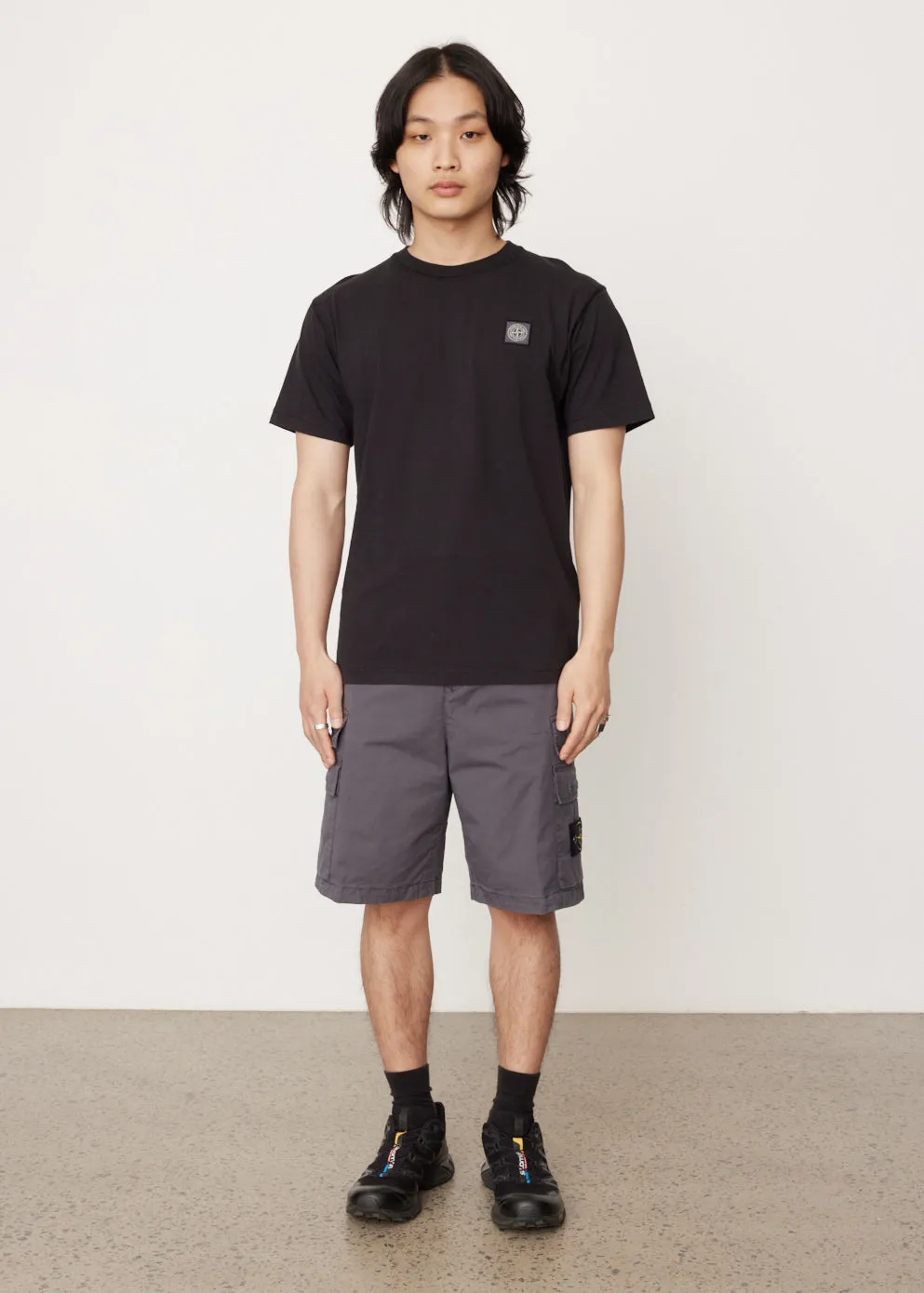 Garment Dyed Compass Short Sleeve T-Shirt