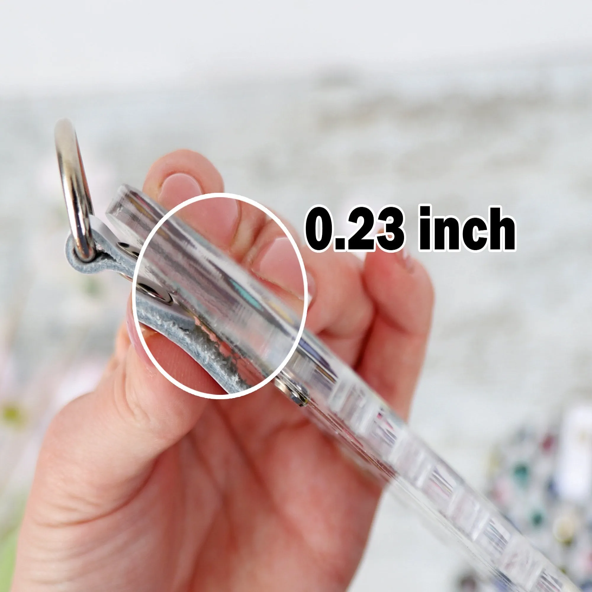 Handmade Acrylic Sides for Bag, 14 colors, 18x10 cm