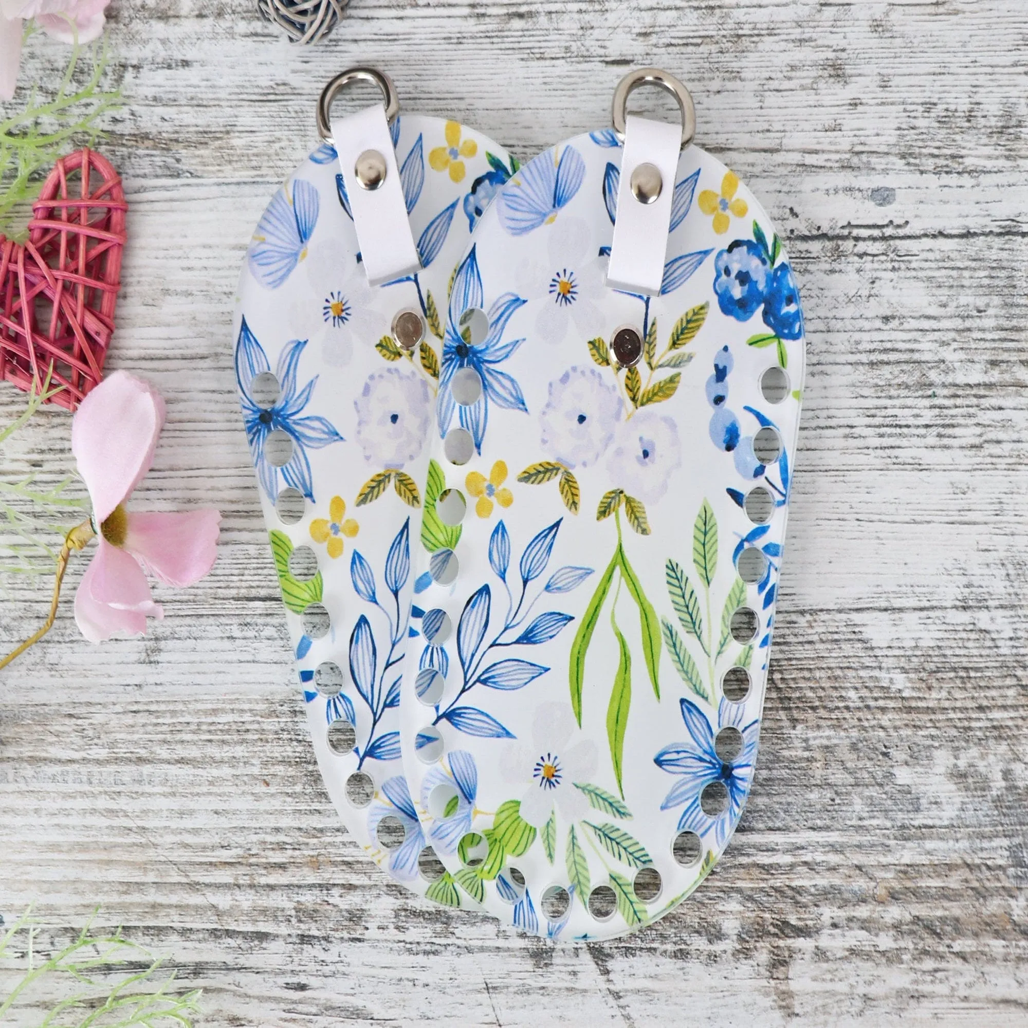 Handmade Acrylic Sides for Bag, 14 colors, 18x10 cm