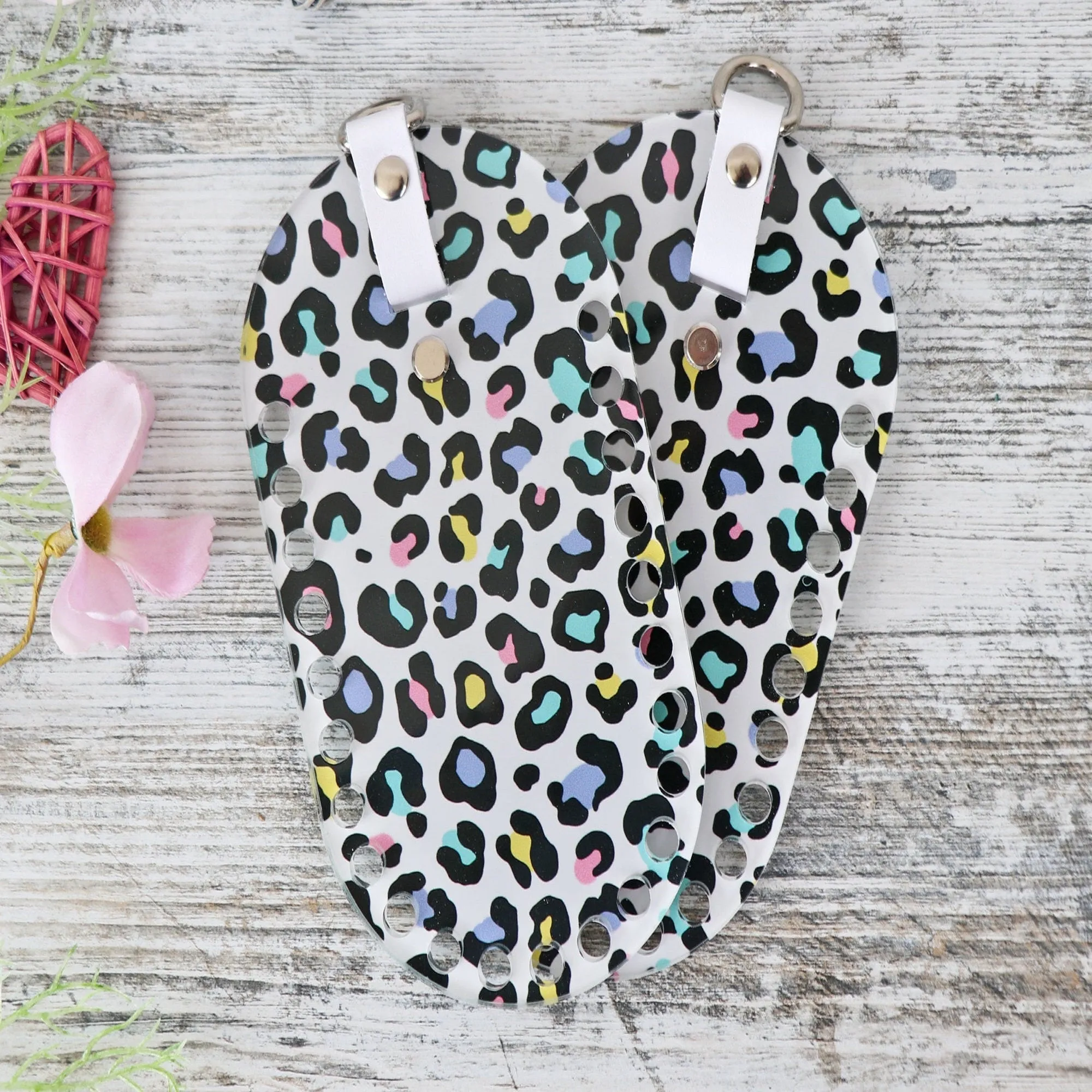 Handmade Acrylic Sides for Bag, 14 colors, 18x10 cm