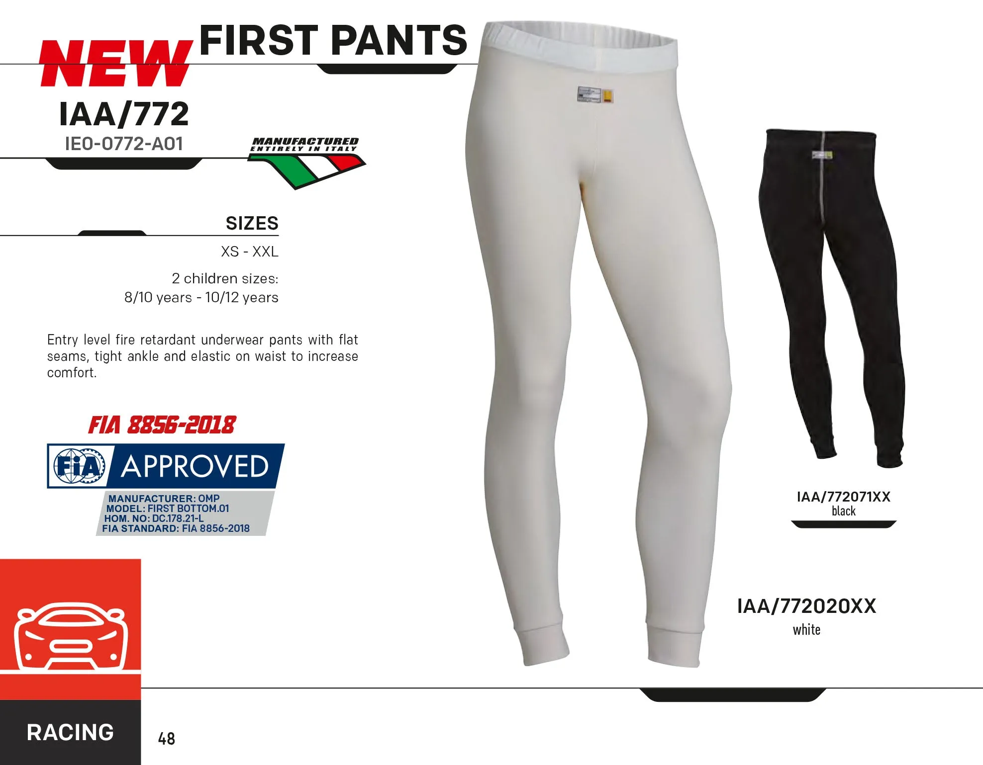 IAA/772 OMP Erste feuerfeste Unterwschehose