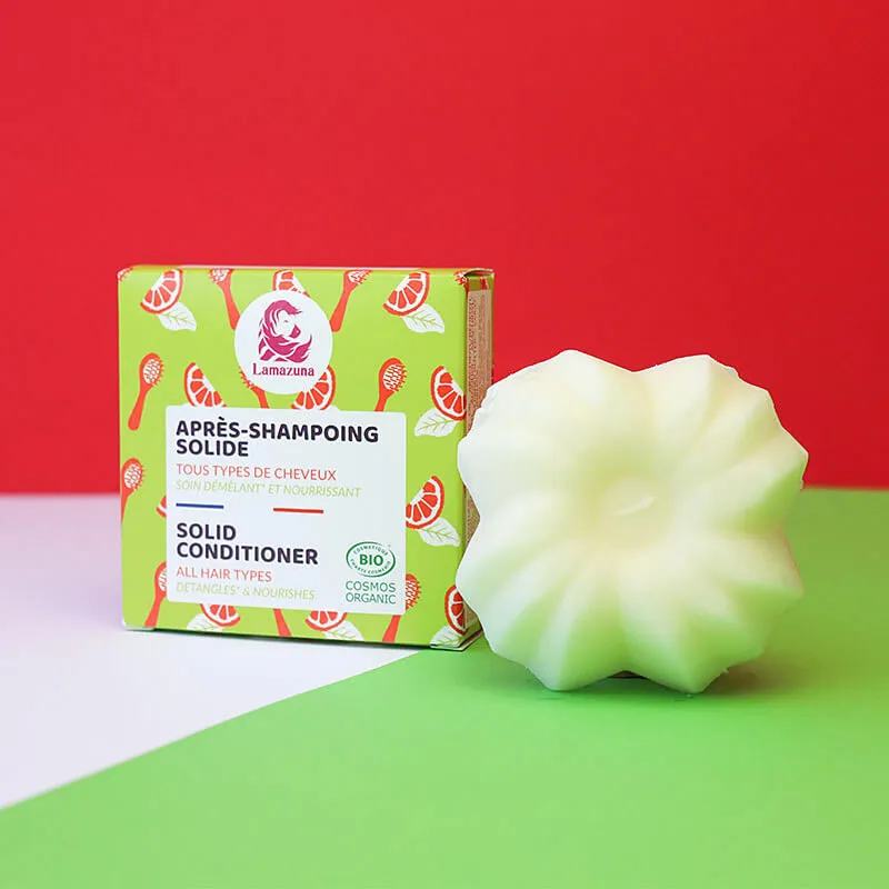 Lamazuna Solid Conditioner Bar - Detangling & Nourishing
