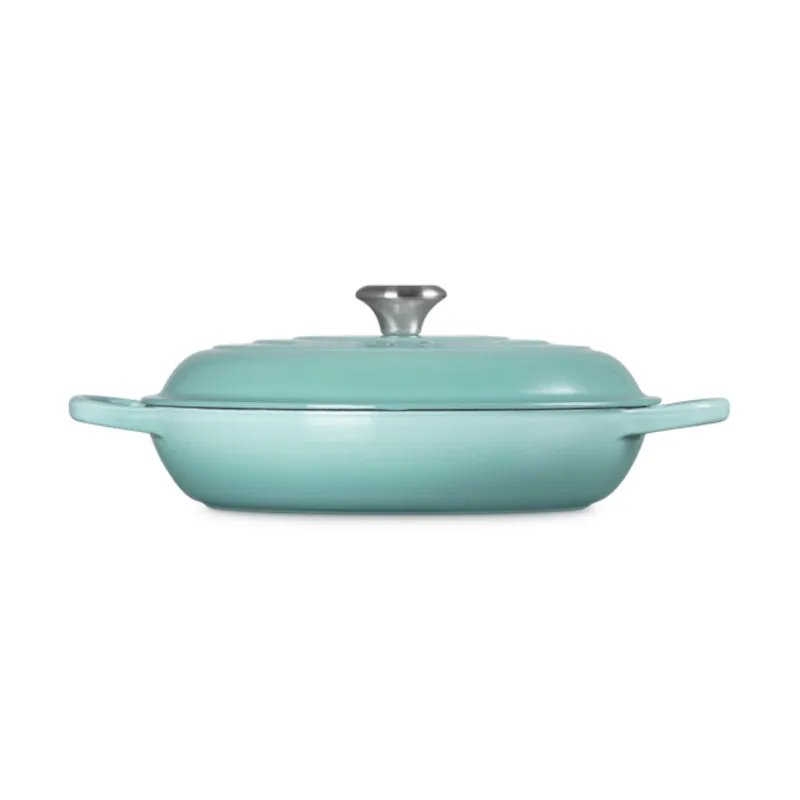 Le Creuset Signature Shallow Casserole Sage 30cm (3.5L)