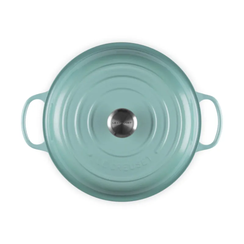 Le Creuset Signature Shallow Casserole Sage 30cm (3.5L)