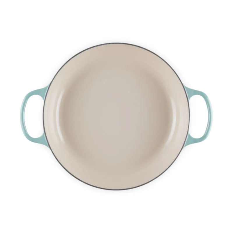 Le Creuset Signature Shallow Casserole Sage 30cm (3.5L)