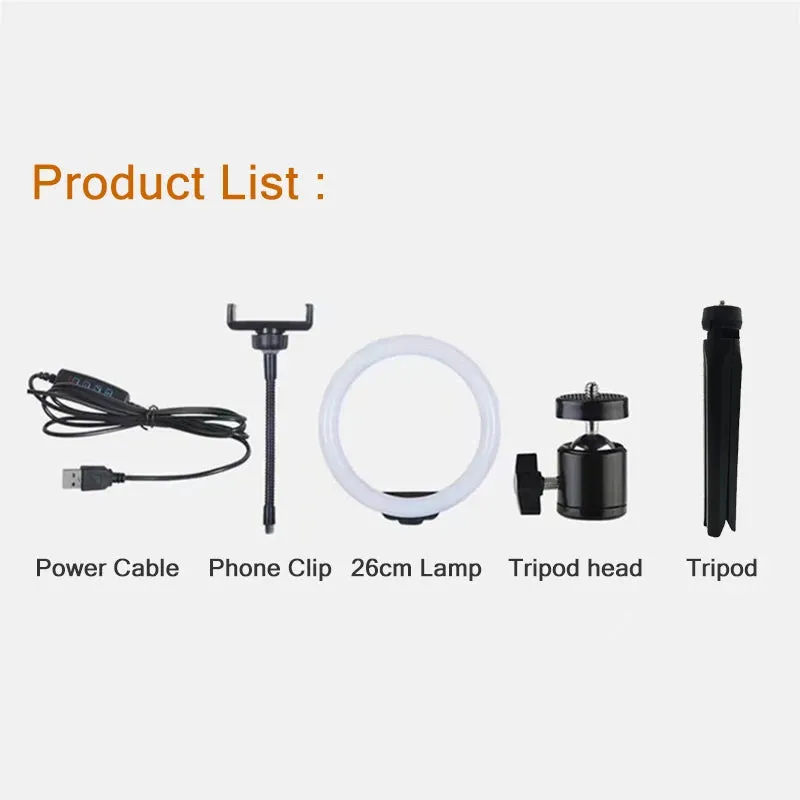 LED Selfie Ring Light Kit