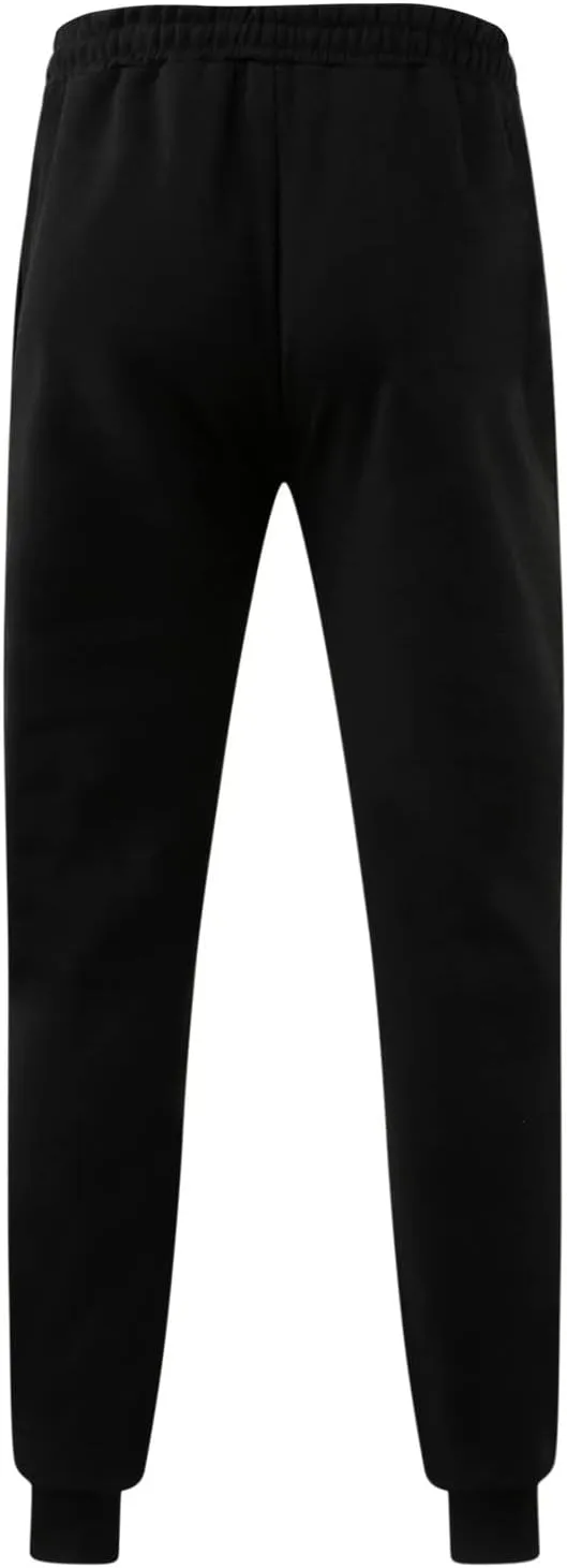 Mens Sweatpants with Pockets Sweatpants for Men Cargo Pants Fleece Joggers Elastic Waist Baggy Drawstring Trousers