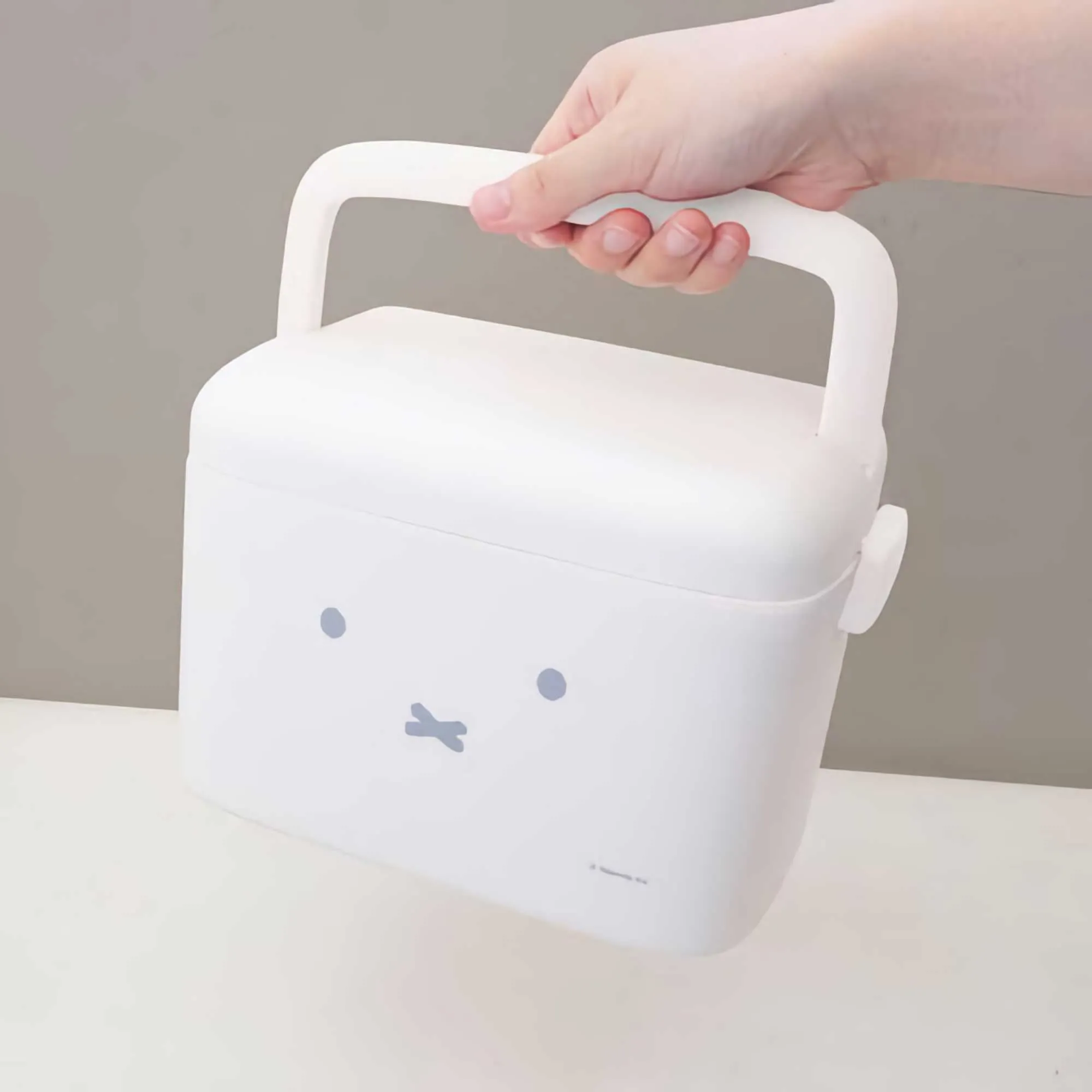 Miffy Face Plastic Storage Container 3.4L