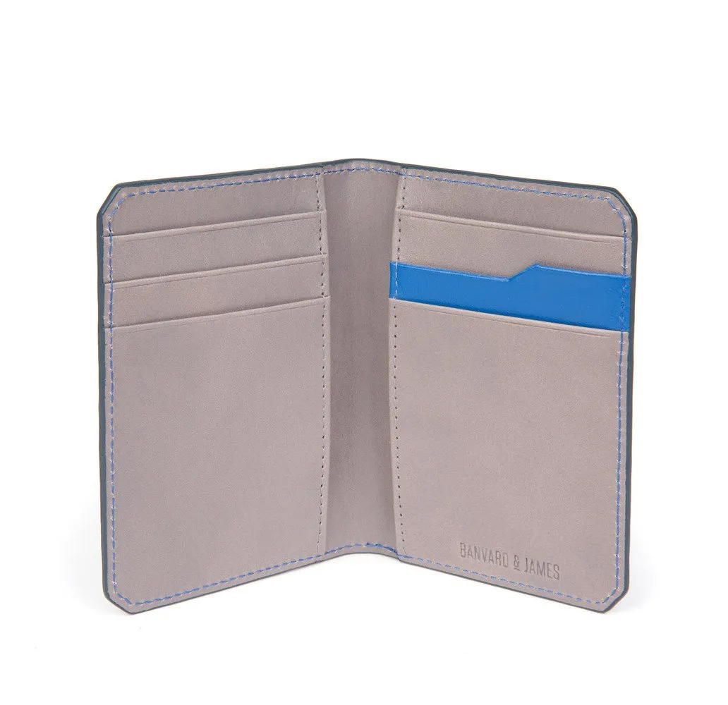 Navy Thorpe Card Wallet