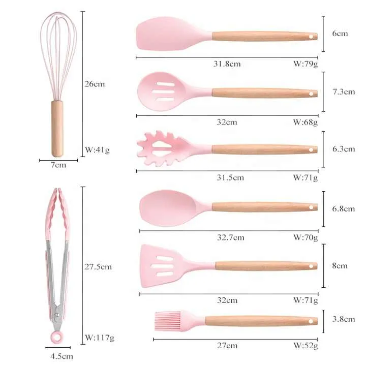 Pieces Utensils Kitchenware Gadgets-مجموعة أدوات مطبخ