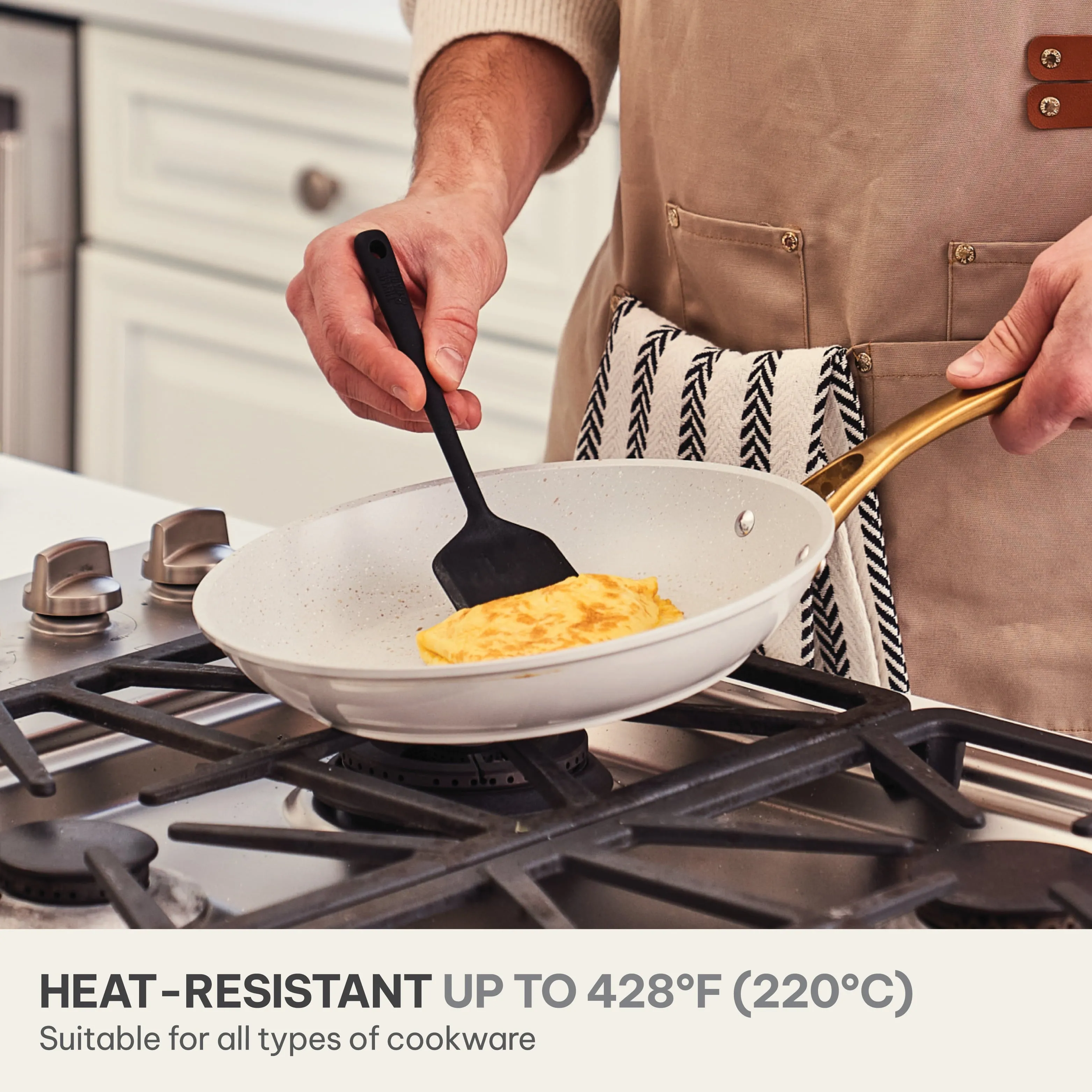 Thyme & Table 12- Piece Silicone Cooking Utensil Set, Black