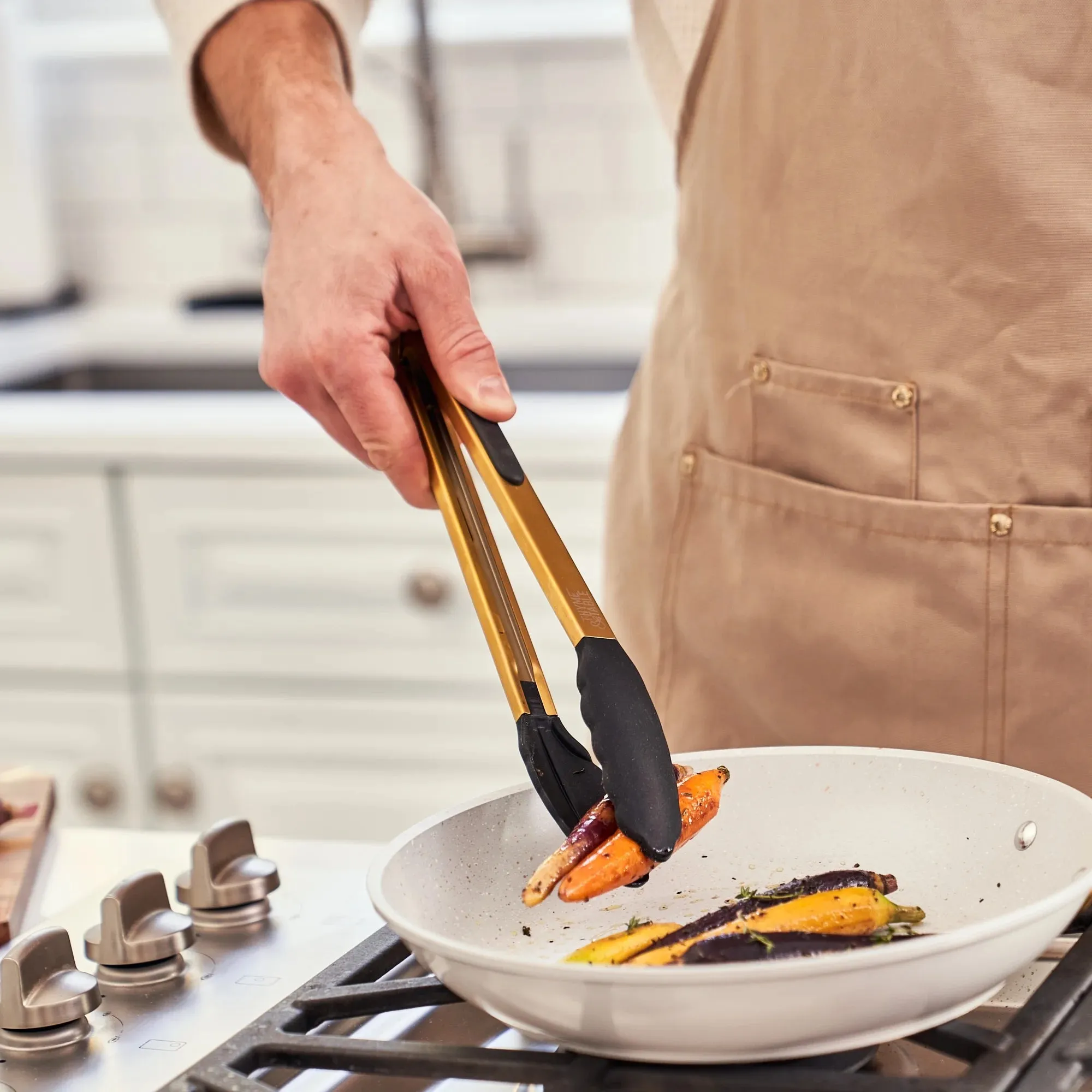 Thyme & Table 12- Piece Silicone Cooking Utensil Set, Black