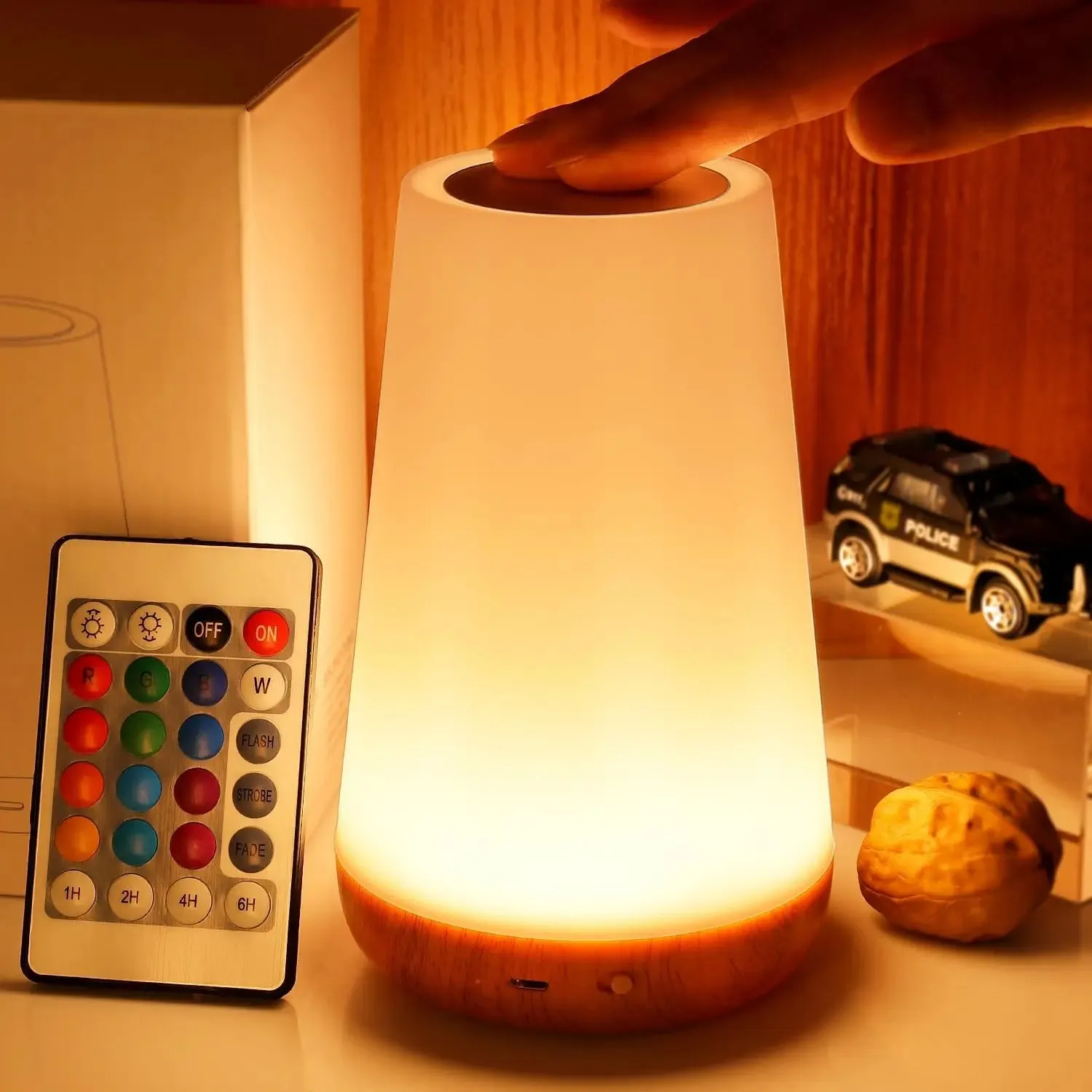 Touch Control LED Bedside Lamp