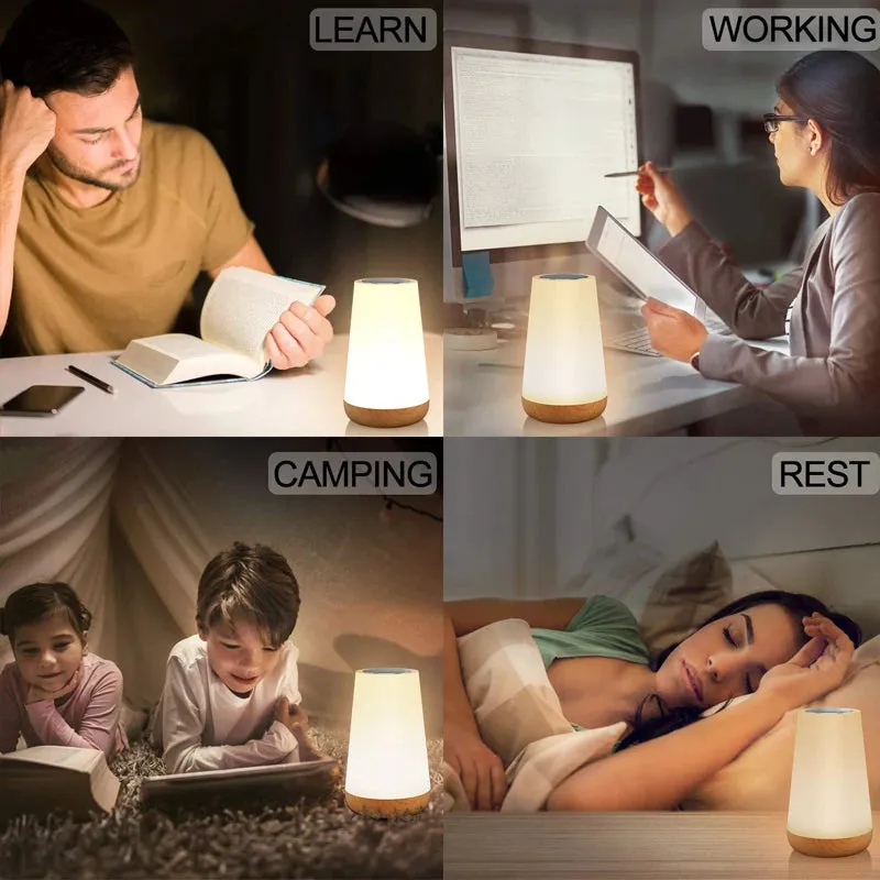 Touch Control LED Bedside Lamp