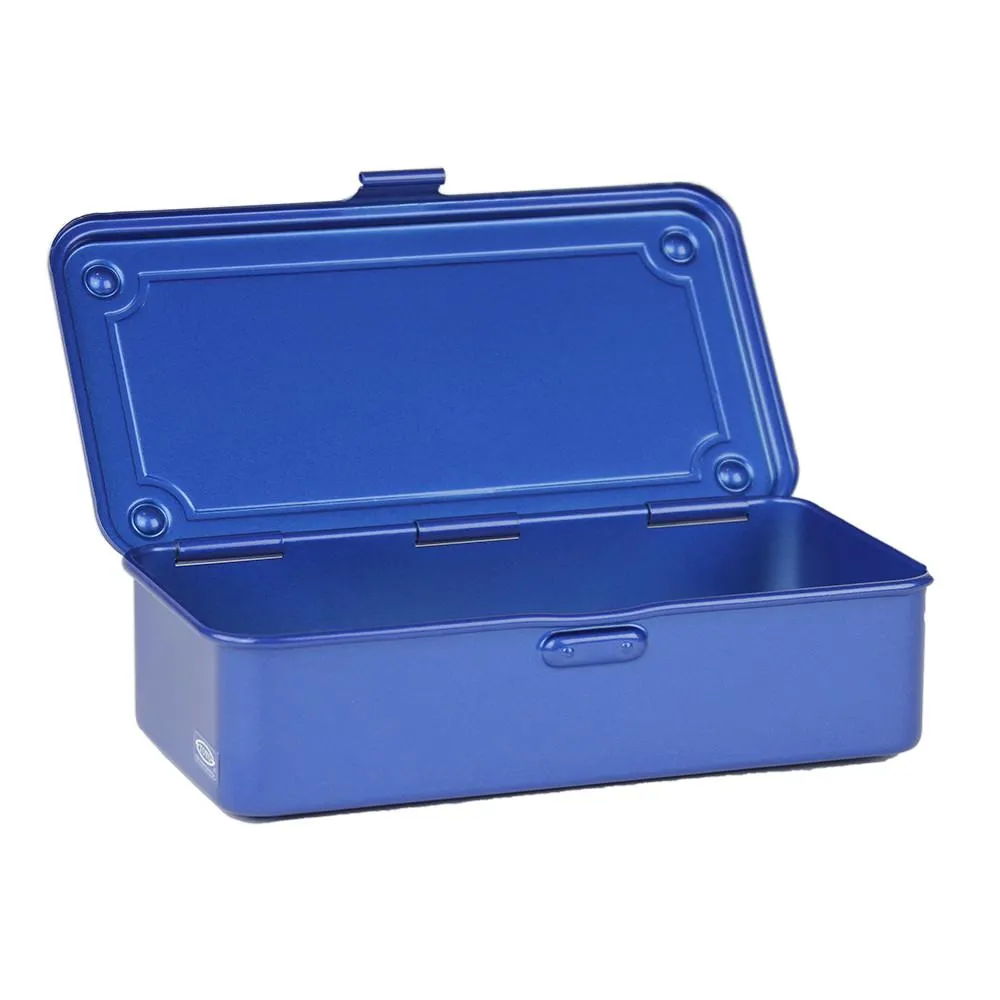 Toyo Steel Trunk Shape Toolbox T-190 Navy Blue